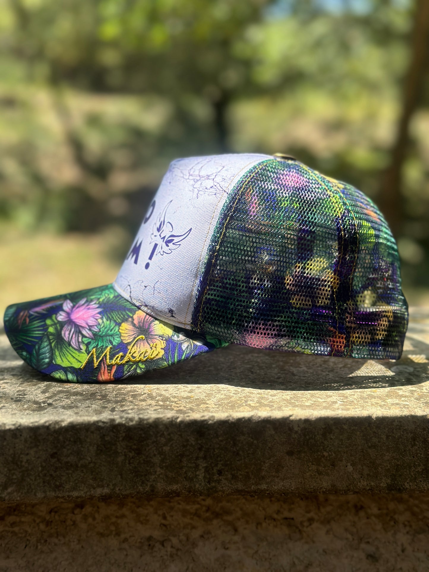 Casquette Collector Flower HELLO LA TEAM !