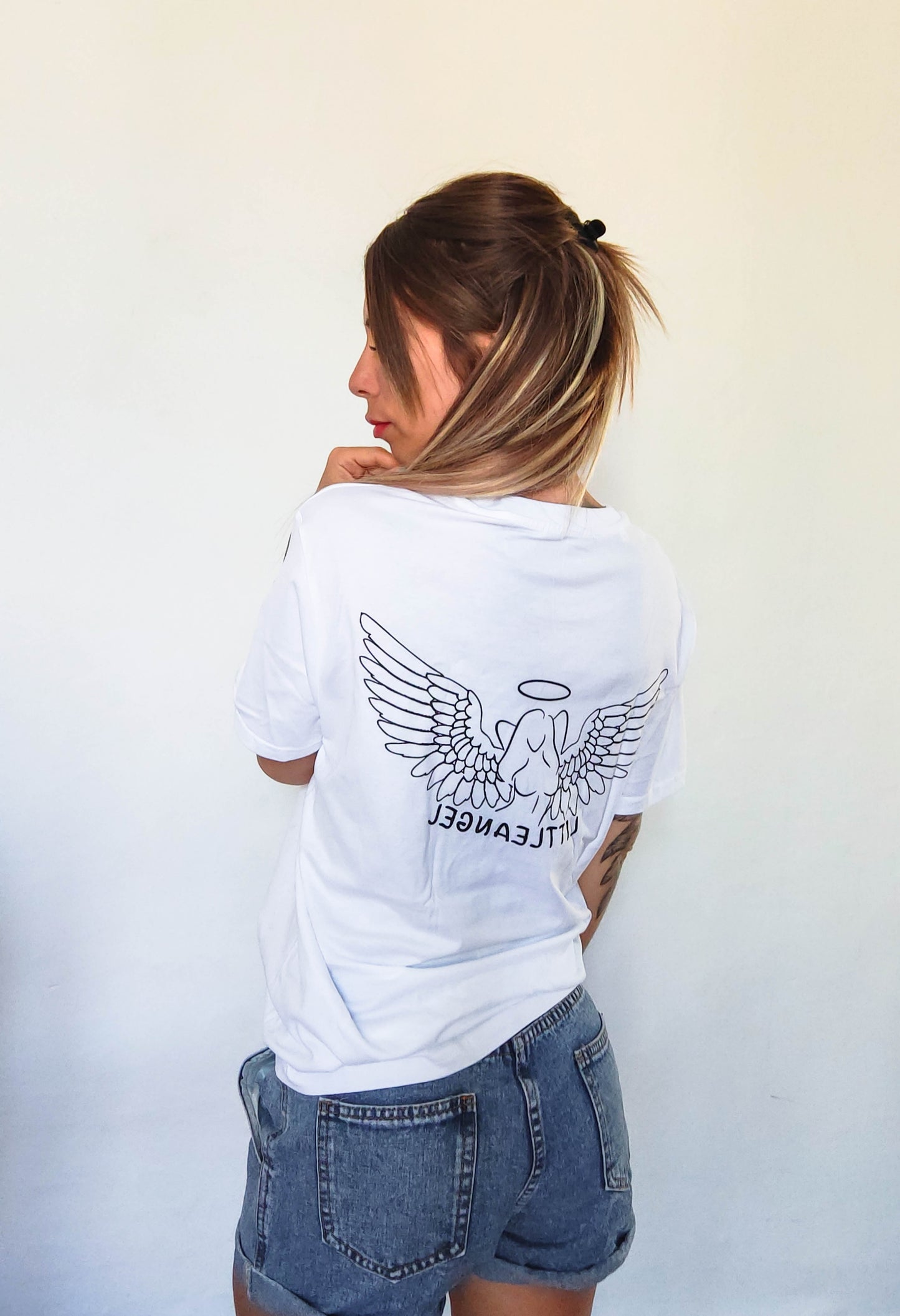 T-Shirt LittleAngel84 "Hello La Team"