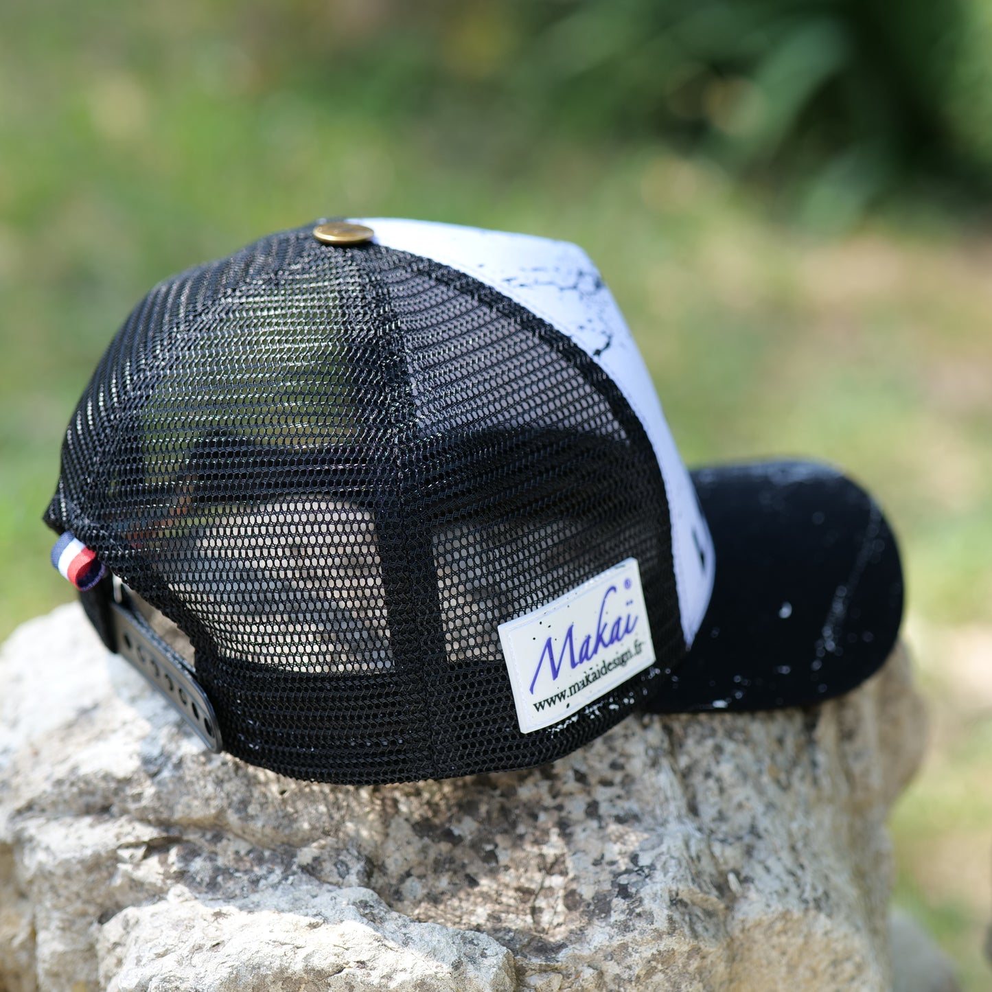 Casquette Collector Noir & Blanche HELLO LA TEAM !