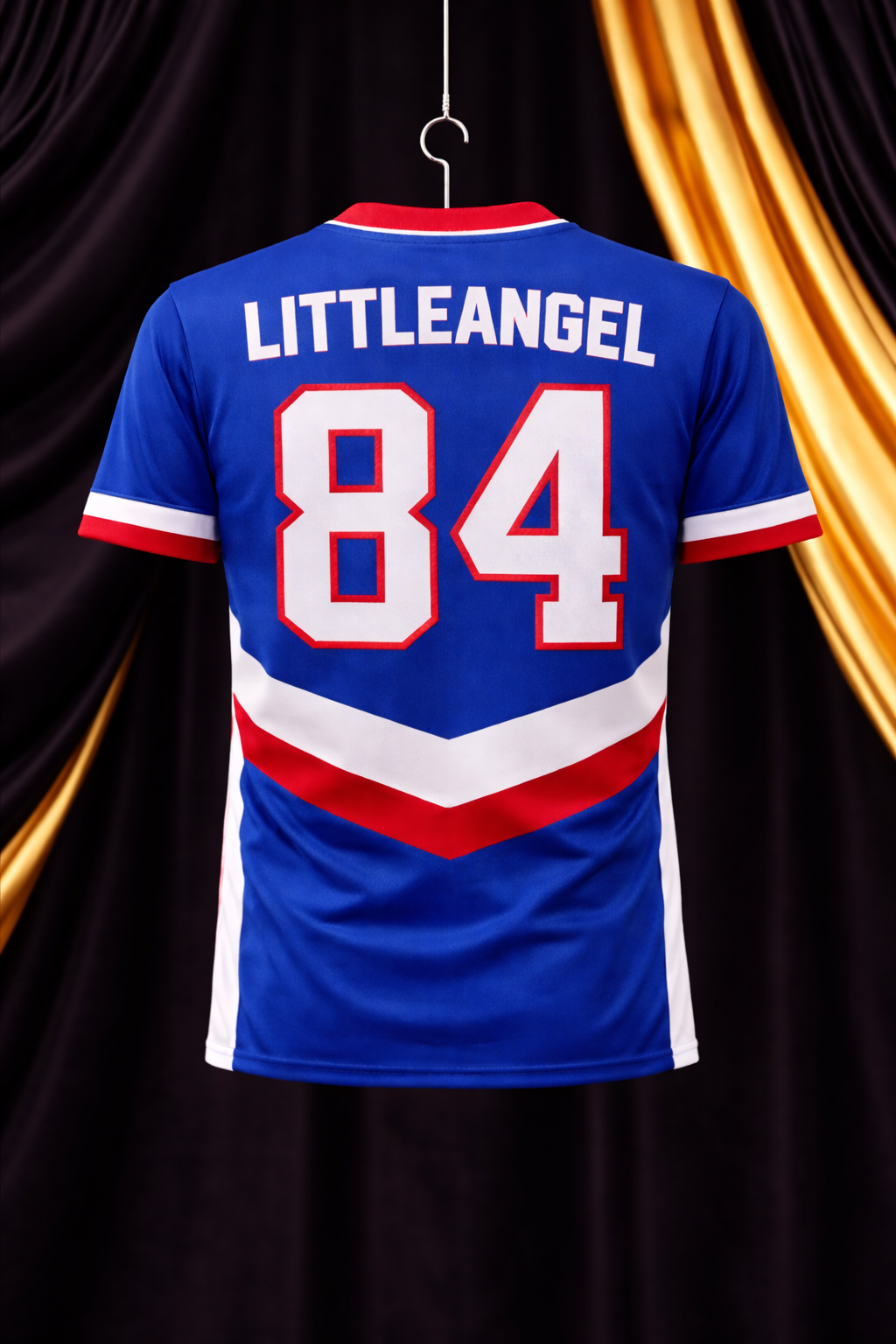 Maillot de foot Bleu LA84