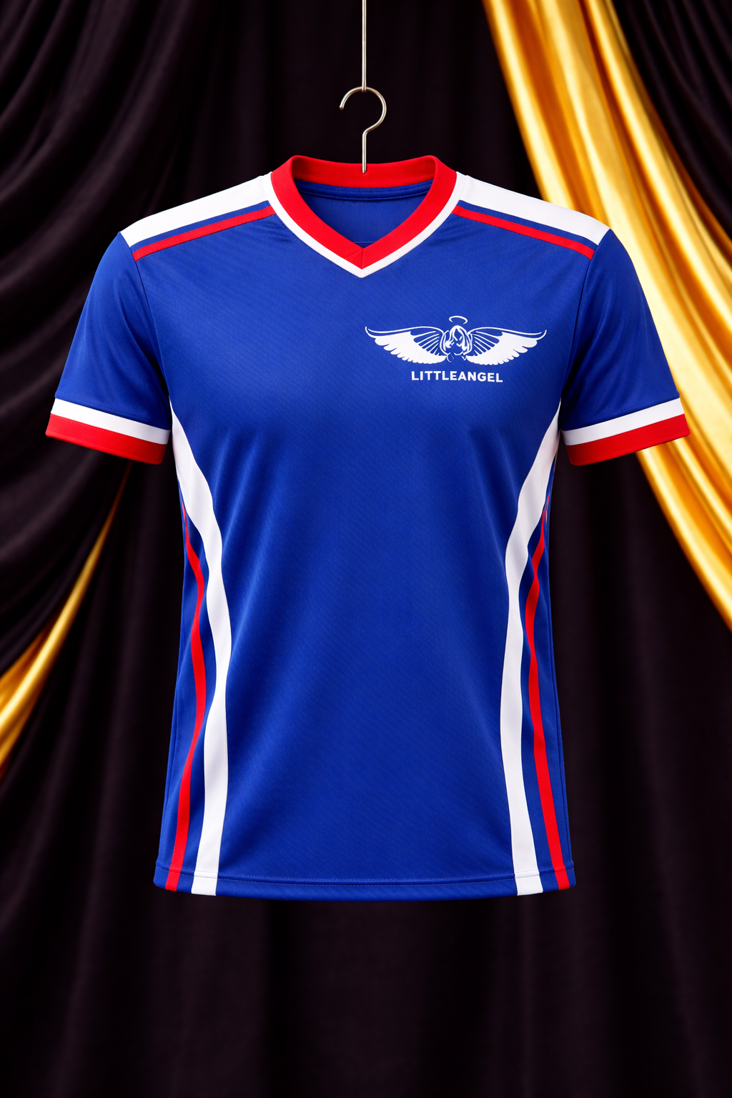 Maillot de foot Bleu LA84